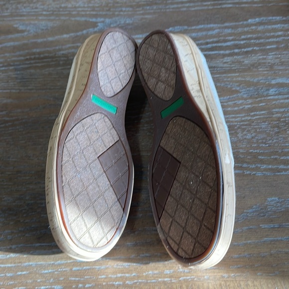 Grasshoppers Women Cream Canvas Clipper Slip On Shoes Comfort Cushion Size 7-1/2 - Picture 8 of 8